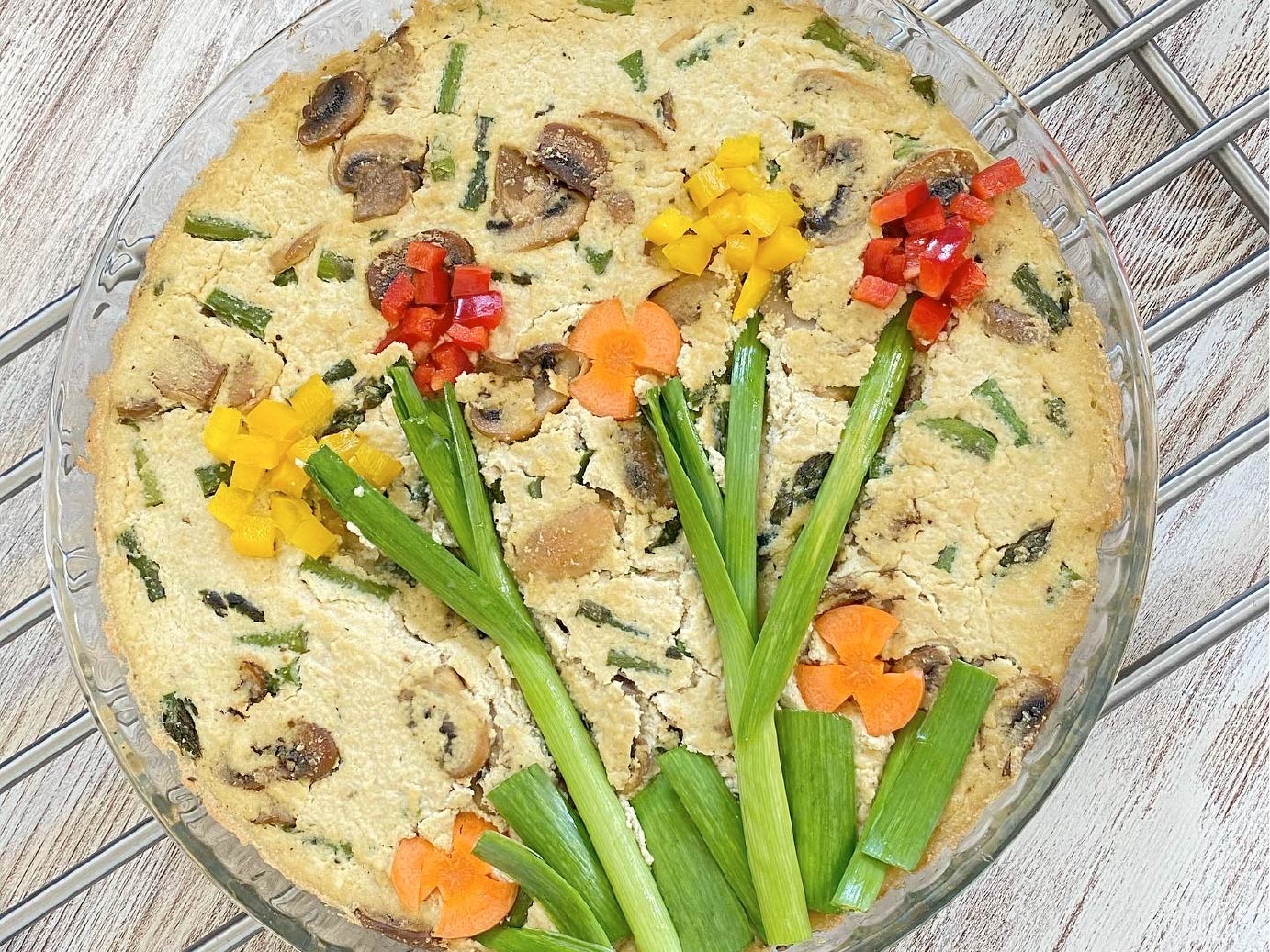 Quiche de tofu